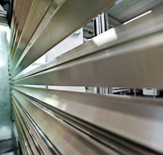 a close-up of a staircase