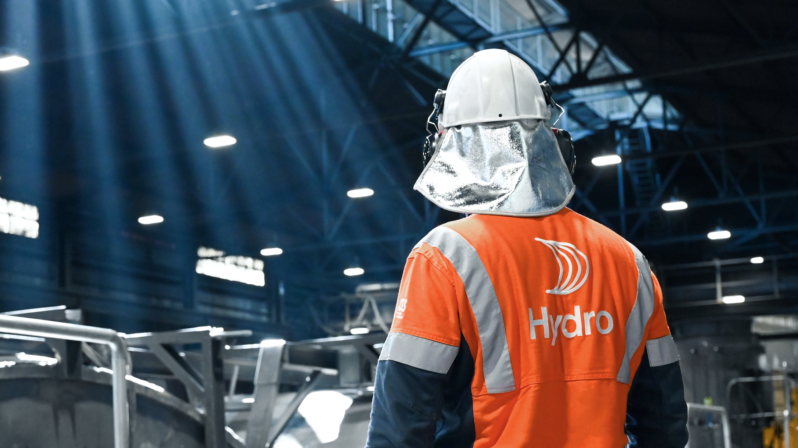 a person wearing a helmet