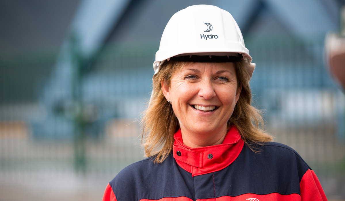 Bilde av Wenche Eldegard i Hydro