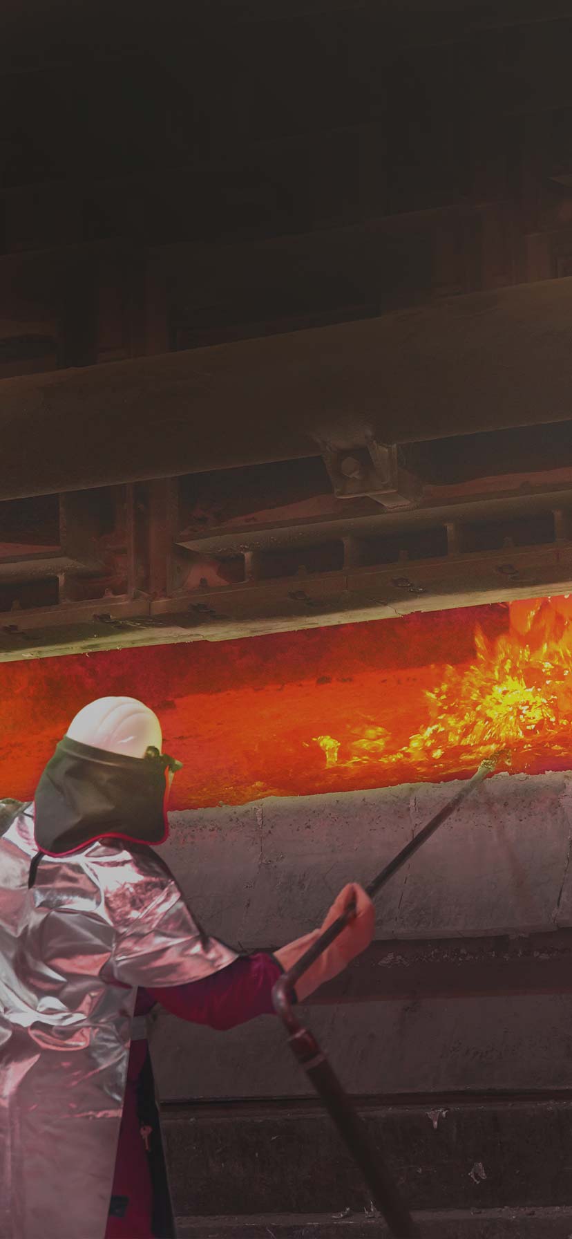 Employee at one of the Hydro smelters