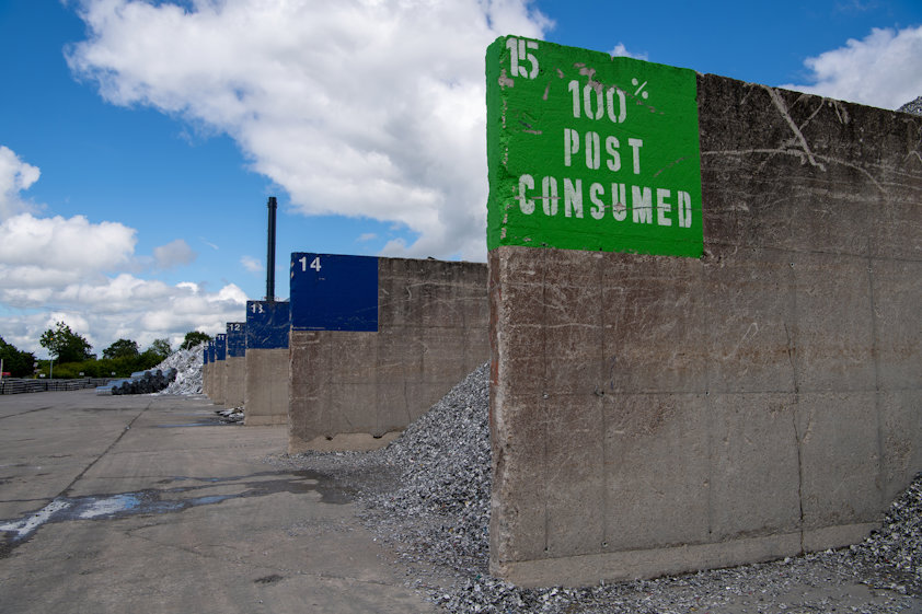 Post-consumer aluminium scrap