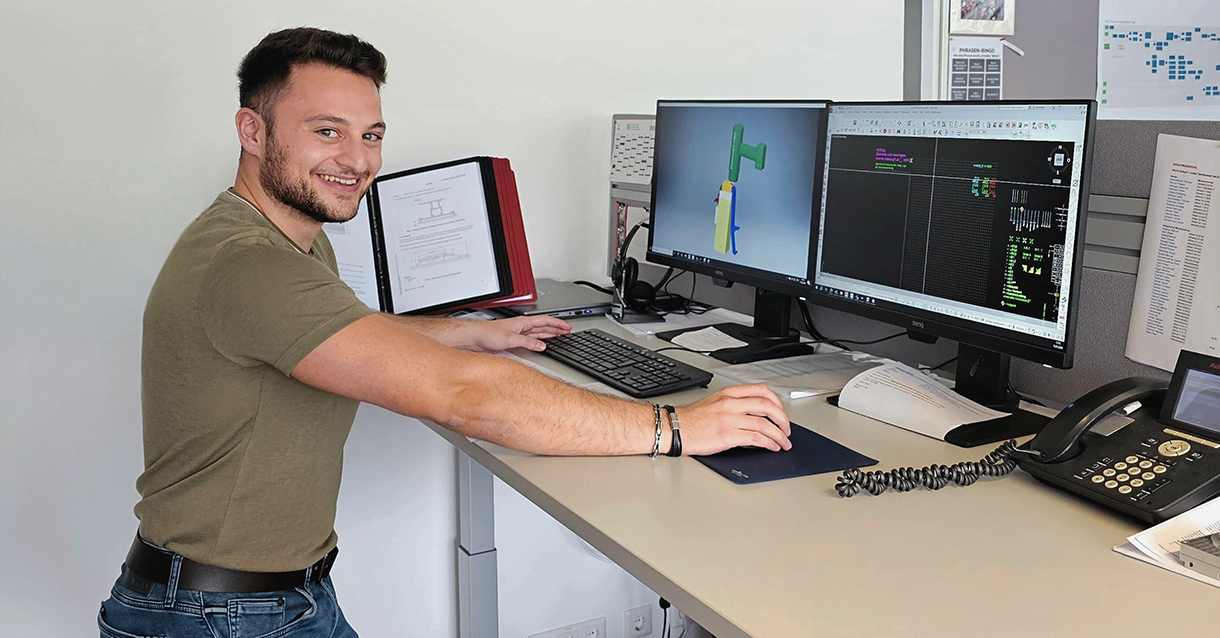 Oghuzan Uyanik, Anwendungstechniker in Nenzing